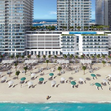 Апартаменты Lux Bnb I Sun Rise Bay I Palm & Sea View Дубай Экстерьер фото