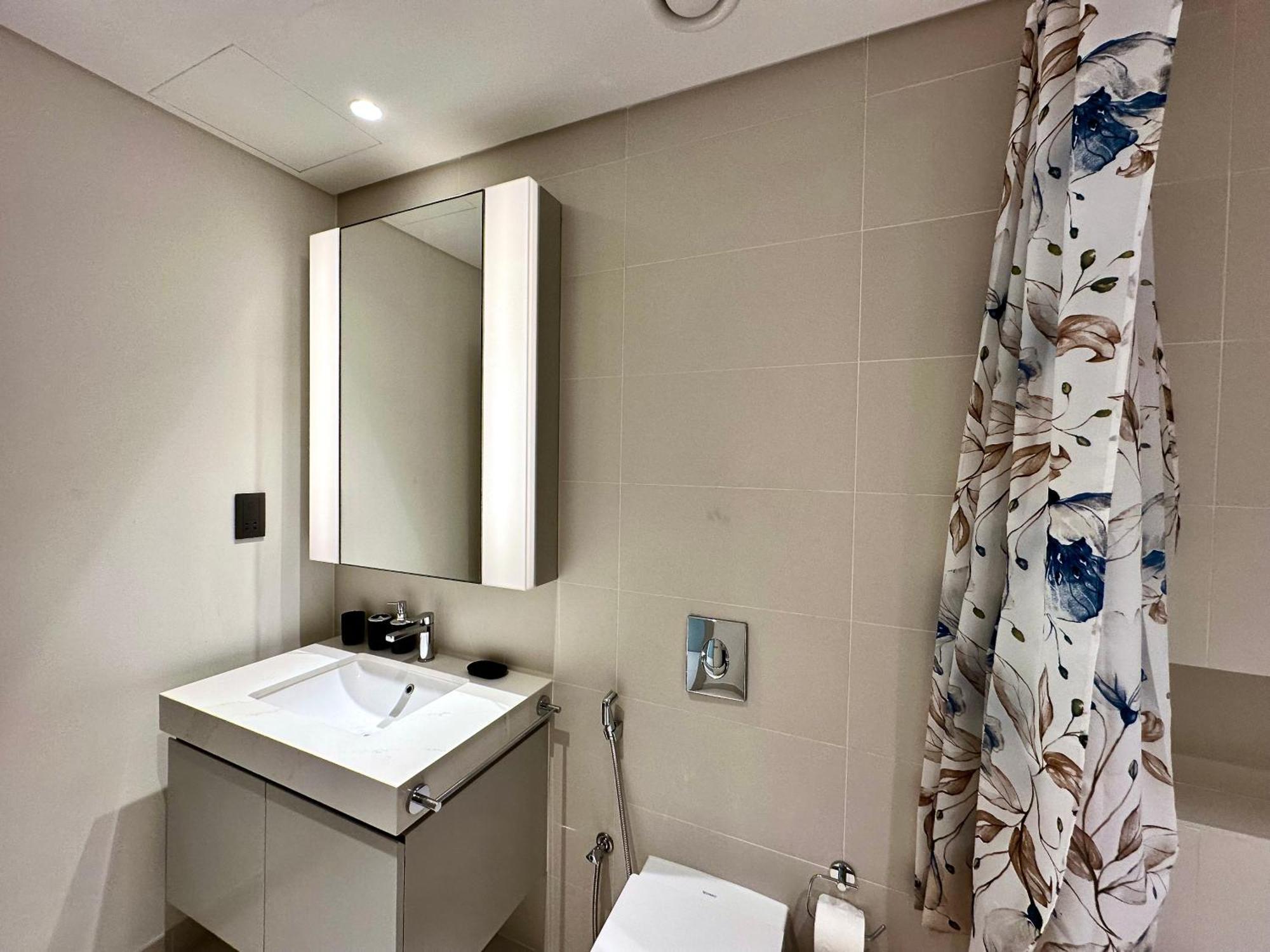 Апартаменты Lux Bnb I Sun Rise Bay I Palm & Sea View Дубай Экстерьер фото